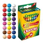 Crayola 24 Count Assorted Color Crayons Lot Of 6 Packs