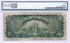 1892  5 Bank Of Hamilton  Dominion Of Canada - Pmg F 12  Extremely Rare Issue