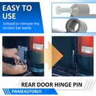 Powder Coated Rear Door Hinge Pin Removal Puller Tool For Chevy Tahoe   Suburban