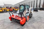 60 heavy Duty Forestry Mulcher For Bobcat Skid Steer steel Blade  Quick Attach