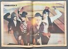 1979 Uk Magazine Bette Bright Deaf School Generation X Poster Olivia Newton-john