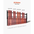 25 Note Steel Frame Wooden Glockenspiel Xylophone Kit W bag