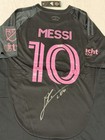 Lionel Messi Signed Inter Miami Fc Pro Style Soccer Jersey With Coa