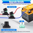Digital Electric Radiator Fan Controller Switch Kit  Adjustable Dc24v