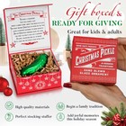 German Christmas Pickle Ornament  Hand Blown Glass Tree Decoration - Gift Boxed