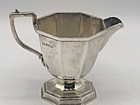 Antique Sterling Silver Jug Art Deco Sheffield 1933 Made In England