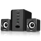 Computer Speakers With Surround Sound Usb Wired Laptop Deep Bass For Desktop Us