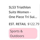 Sls3 Fx Triathlon Suit Women Xl Black Ocean Blooms Nwt Floral One Piece Tri Suit