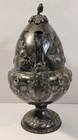 Charter Oak Repousse Silverplate Coffee Teapot 11 5  Acorn Finial Antique