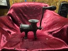 Vintage Enterprise No 12 Tinned Meat Grinder Chopper Hand Crank Philadelphia Usa
