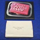 1999 Fight Club Movie Theater Promo Soap And Button Original Super Rare
