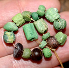 Rare Ancient Glass Excavated Dig Beads Afghanistan Trade Circa 1000 Years Old