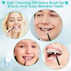 Lezmarket 300pcs Interdental Brushes For Braces  Soft And Bendable Dental Brush