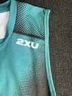2xu Men s Triathlon Race Suit - Sleeveless Front Zip Trisuit - Jade Green M Nwt
