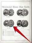Norwalk Moorish Entry Door Set Door Knobs  Backplate  Rosette  Key Cover H-22030