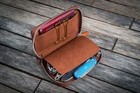 Galen Leather Edc Wallet In Crazy Horse Tan - New In Box
