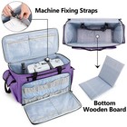 Curmio Sewing And Embroidery Machine Carrying Case Universal Tote Bag Removable