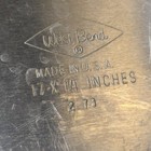 West Bend Non-stick Aluminum Cookie Sheets Lot Of 2 17 x14   273 Made In Usa 