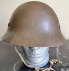 Ww2 Japanese Army Tropical Combat Helmet With Liner And Chinstrap