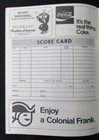 1974 Boston Bruins Vs  New York Rangers Ice Hockey Game Program 176427