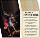 240pcs St  Michael The Archangel Saint Holy Catholic Prayer Cards Christian G   