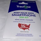 Sim Pin Included Tracfone Kyop Bring Your Own Phone Sim Card Cdma Free Ship