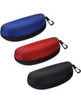 3 Pack Sunglasses Case  Eyeglasses Case  Portable Zipper Protect Case With Clip