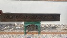 Antique Handcrafted Wooden Carved Pattern Door Wall Panel Wall Hanging Decor