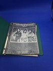 Vintage Journey Scrapbook Binder 1980-1986 Magazine Newspaper Clippings 48 Pg