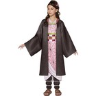 Demon Slayer Nezuko Costume Cosplay Anime Halloween Outfit Child M 7-8 New
