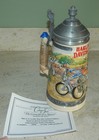 1994 Harley Davidson Decade Series Gerz Beer Stein  growth Of A Sport  Germany
