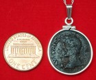 Antoninus Pius Authentic Ancient Roman Provincial Coin 925 Solid Silver Necklace