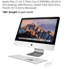 Apple Imac 21 5in All-in-one  Core I5 2 7ghz  8gb Ram  256gb Ssd  Mac Os Sierra