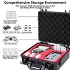 Waterproof Hard Case For Dji Flip Fly More Combo Drone  Remote Controller  Pr   