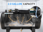 2 Gallon Oil Free Air Compressor  1 0hp  Max 115 Psi Pressure  65db Ultra Quiet