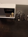 Open Box Crosley Tribute Radio Bluetooth Am fm Radio - White Sand Works Great