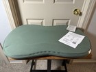 Snuggle Me Lounger Curve Lite Portable Infant Lounger Pillow Pad  Green 0-6m
