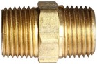 Metals 56122-08 Brass Pipe Fitting  Hex Nipple  1 2  X 1 2  Npt Male Pipe