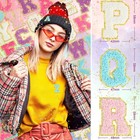 10pcs 5 Color 2 2    Self Adhesive Chenille Letter Patches Varsity Letter Patches