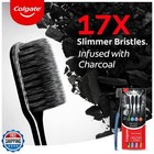 Colgate Slim Soft Charcoal Toothbrush  buy 2 Get 2 Free  - 4 Pcs