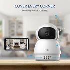 Yi Pan-tilt Dome Guard Indoor Wireless Security Ip Camera Baby Dog Cat 2 Piece