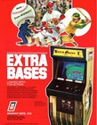 Rare Bally Extra Bases Baseball Video Game Arcade Flyer Ad 8x11 C1980 Original