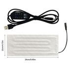  5v Usb Heating Pad Electric Heater Pad Winter Warm Heating Pad Hand Warmer 