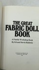 The Great Fabric Doll Book Ed And Stevie Baldwin Hardcover First Edition 1986