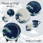 Mug Plate Japanese Mino Ware Hokusai Great Wave Fuji Nami Ni Fuji Made In Japan