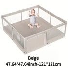 Baby Playpen Large Kids Activity Center Safety Fence Mesh Zipper Door