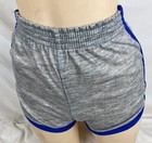Vintage Small Gym Shorts Gray royal Dodger Nwot 70s 80s Unisex Dolphin Orlon