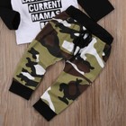 2pcs Toddler Baby Boys Clothes Camouflage Tops Pants Tracksuit Outfits Set