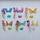Winx Club 2008 2009  Kinder Surprise Fairies Dolls Full Set  Nv123 - Nv128