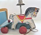 Rare Vintage 1942 Fisher Price The Toy Wagon   171  With Original Box 